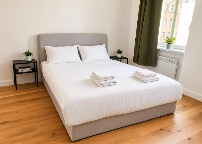 Апартаменти New Near Hauptbahnhof & Kingsize Bed
